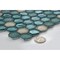 Andova Tiles SAMPLE Arti 1 x 1 Glass Honeycomb Mosaic Tile SAM-ANDART266 - alternate 7